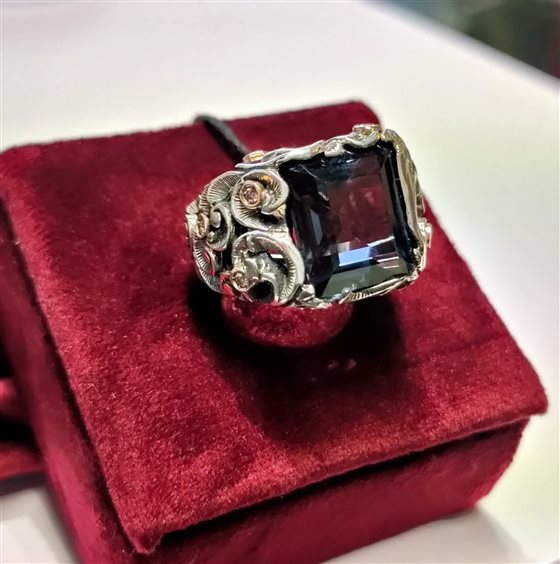 Ringe Maria e Luisa Jewels Dame in Silber Topazio AA00001/BL - AA00001/BL